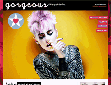 Tablet Screenshot of gorgeouspr.co.uk